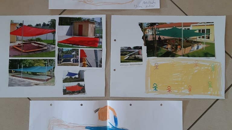Matsch-Anlage Kindergarten Großeneder